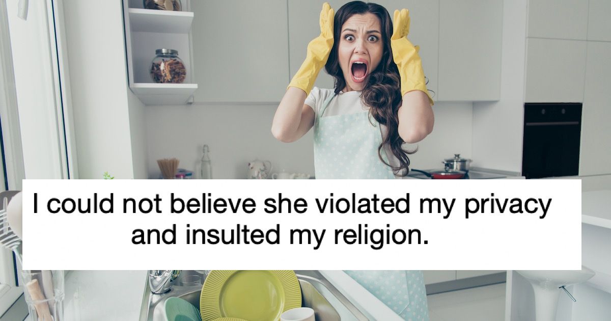 Woman locks mother out of her house after 'creepy' behavior in kitchen