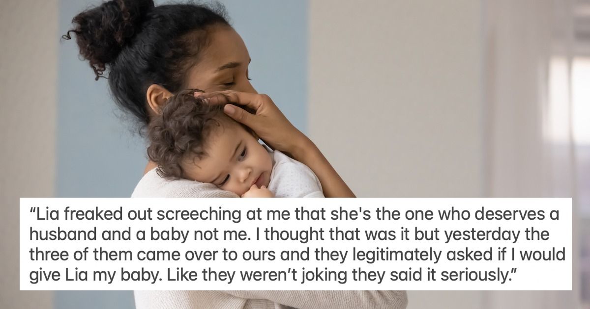 Woman's family legitimately asks her to give her baby to her sister ...