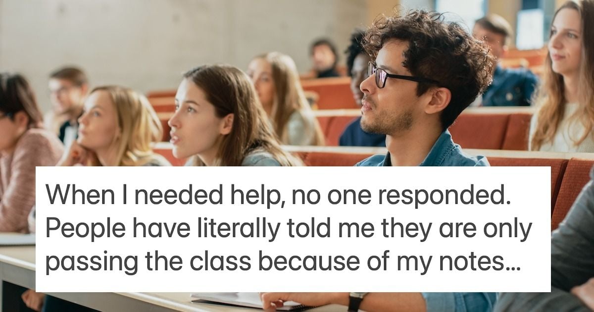 Nursing student refuses to share detailed final notes with classmates ...