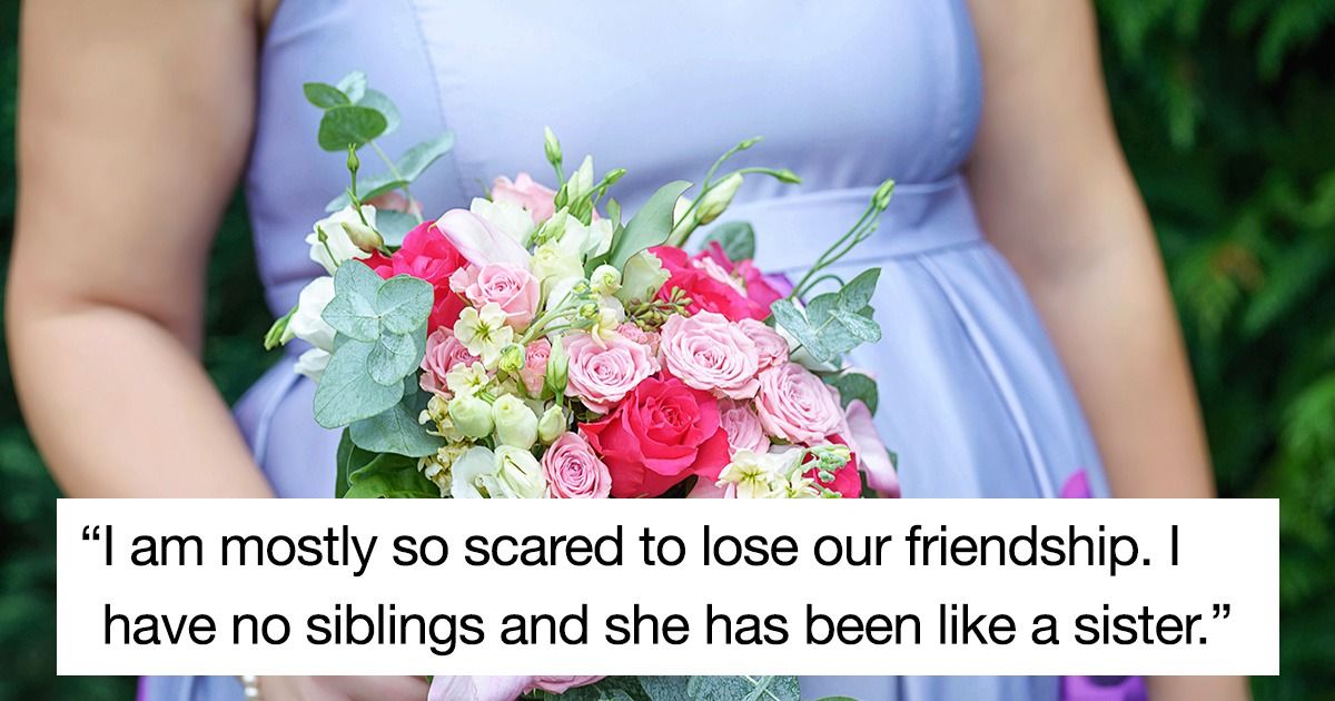 Pregnant maidofhonor asks if she'd be wrong to skip best friend's