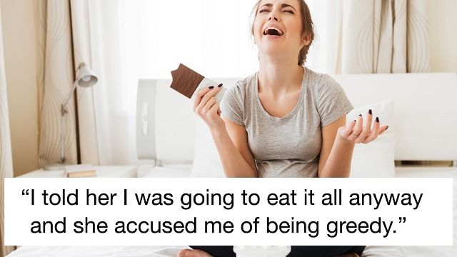 Pregnant woman eats ice cream out of tub at in-laws house; gets called 'gross.'