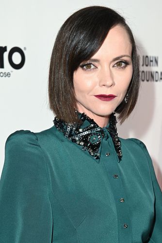 Christina Ricci delivers as Wednesday Addams.