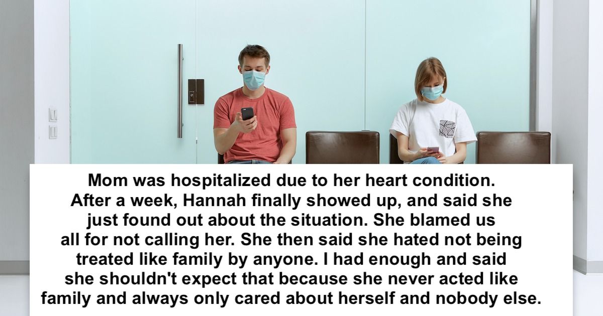 Woman Sad Siblings Didn T Call About Mom In Hospital Brother Snaps Woman Sad Siblings Didn T Call About Mom In Hospital Brother Snaps
