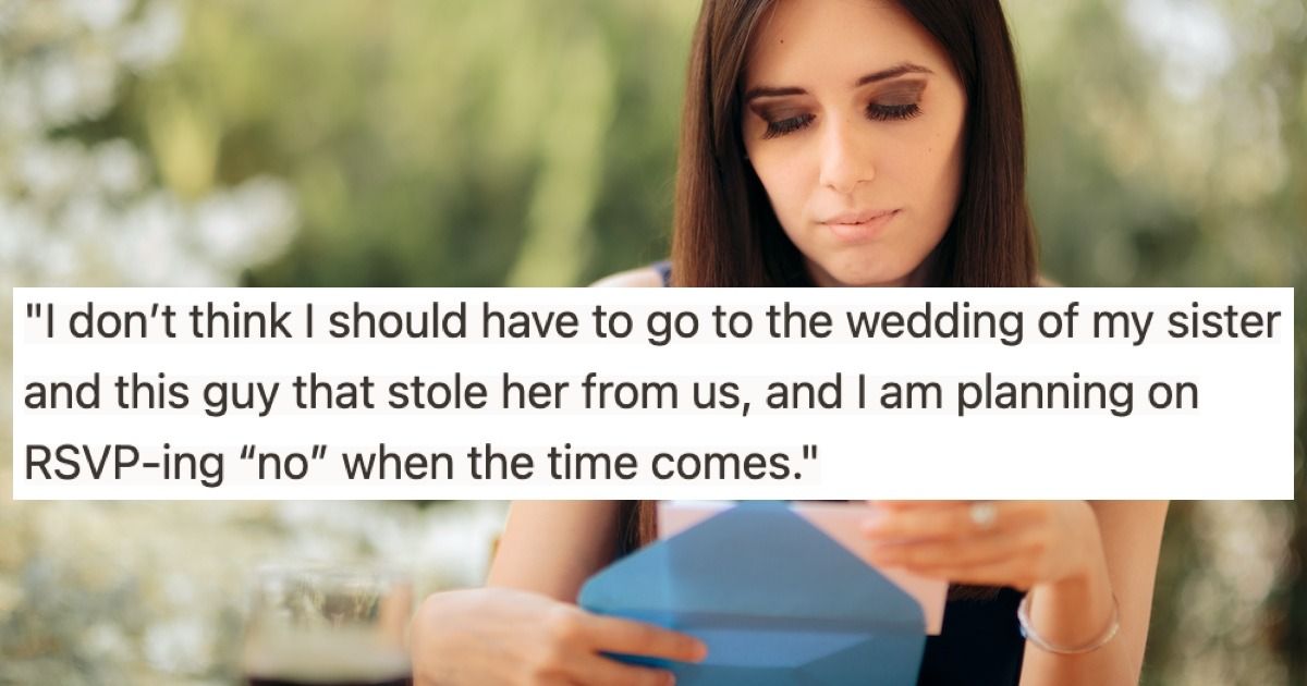 'AITA if I tell my sister I won’t attend her wedding because I hate her ...