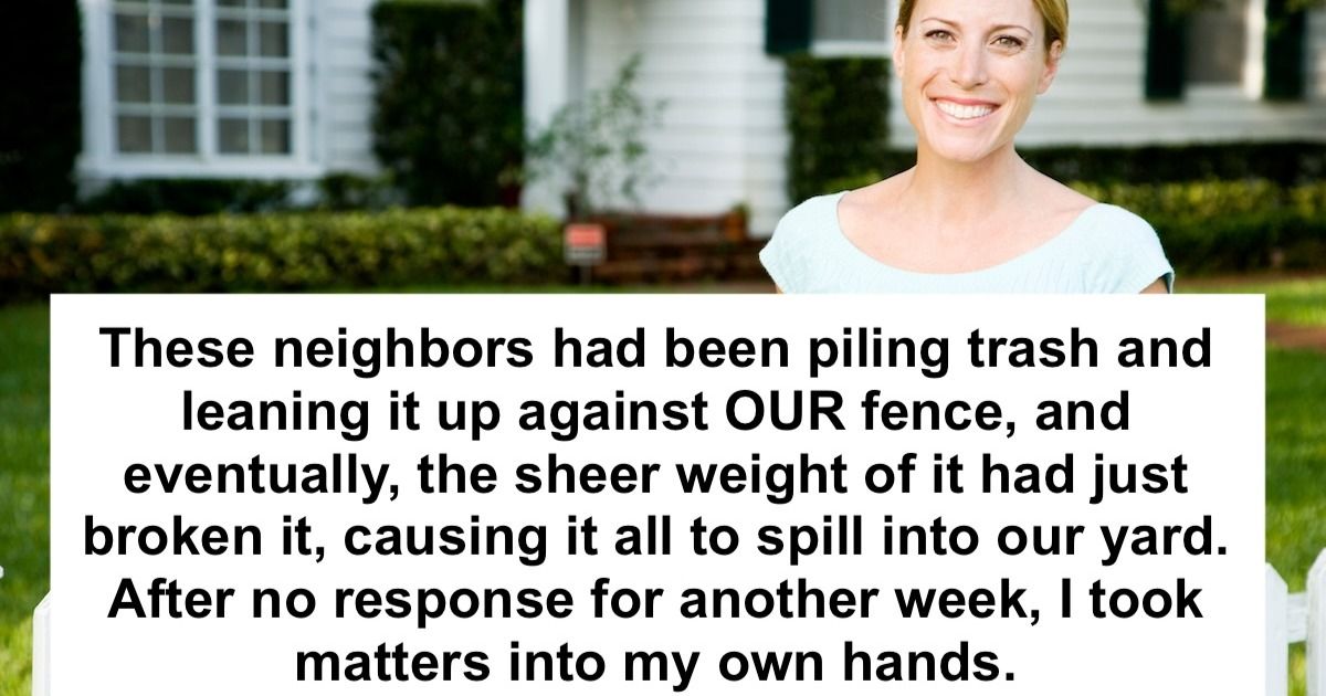 Woman takes neighbor's yard litter to dump, calls neighbor 'Karen