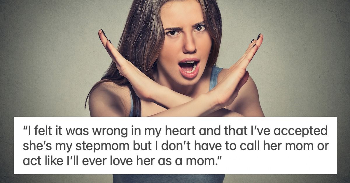 Teen says 'no' to being adopted by stepmom after mother's death. AITA ...