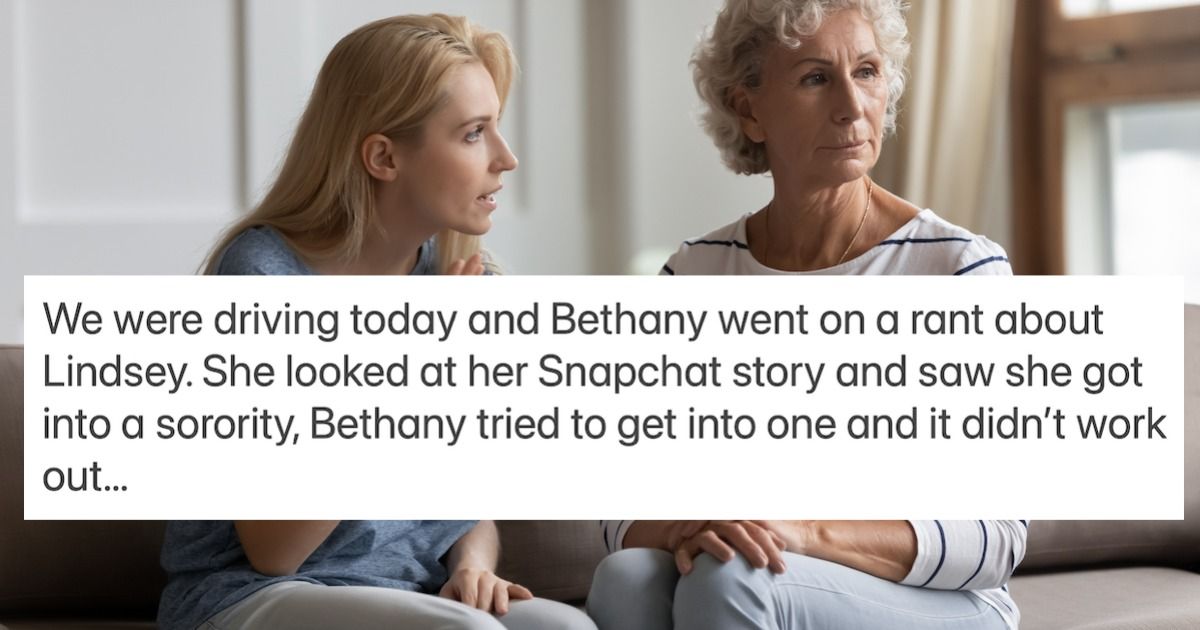 'AITA for telling my daughter she is jealous and bitter and she will be