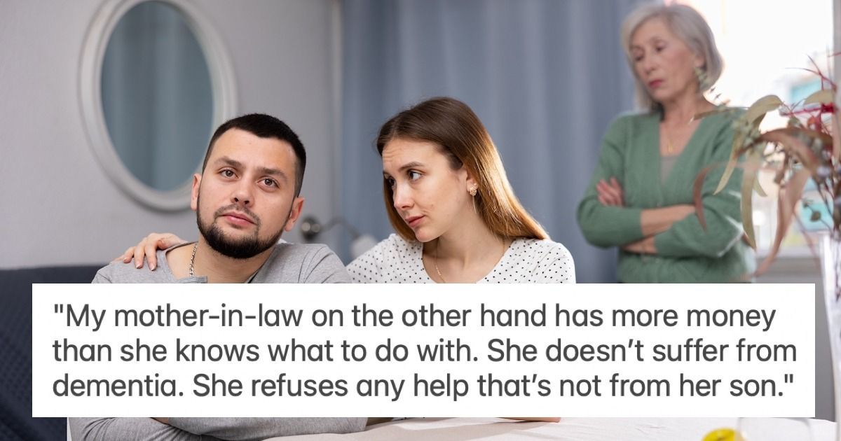 'AITA for telling my husband to put his chronically ill mother in a