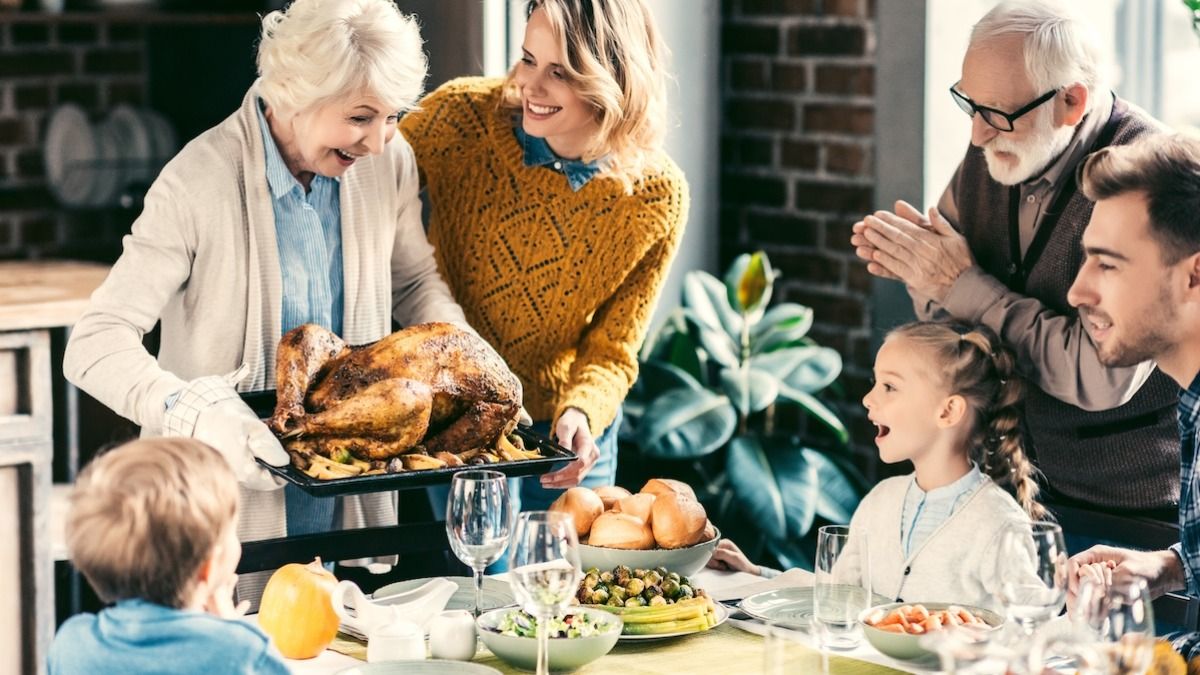Trans man storms out of Thanksgiving after being sat at kid's table and misgendered.
