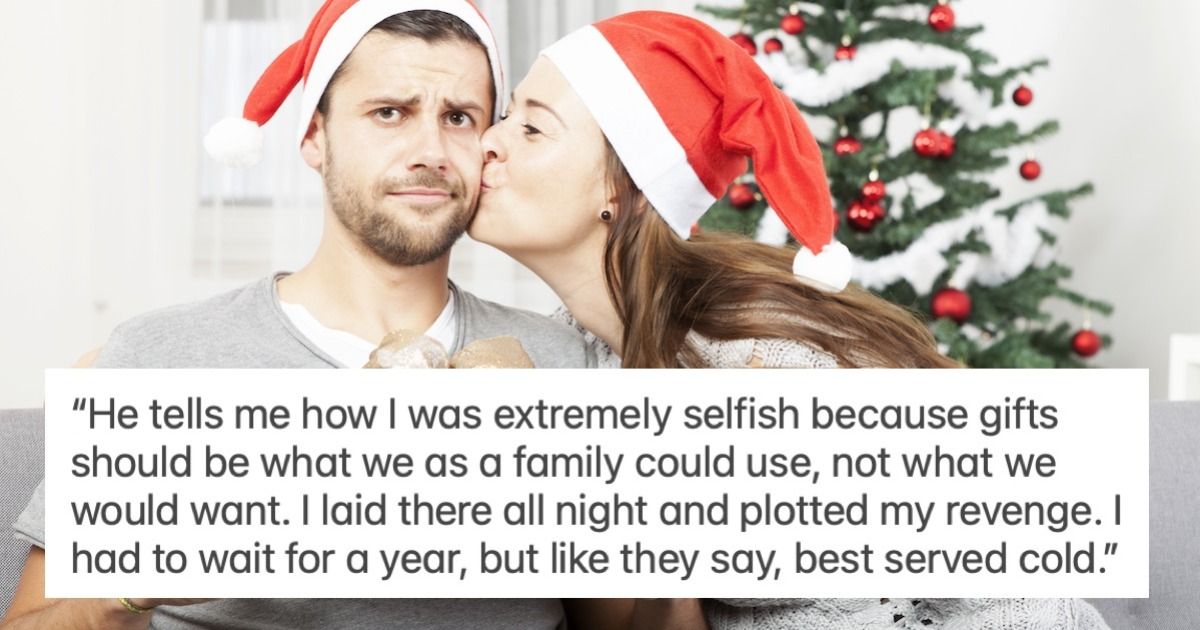 Husband gifts wife a vacuum for Christmas; one year later, wife gets ...