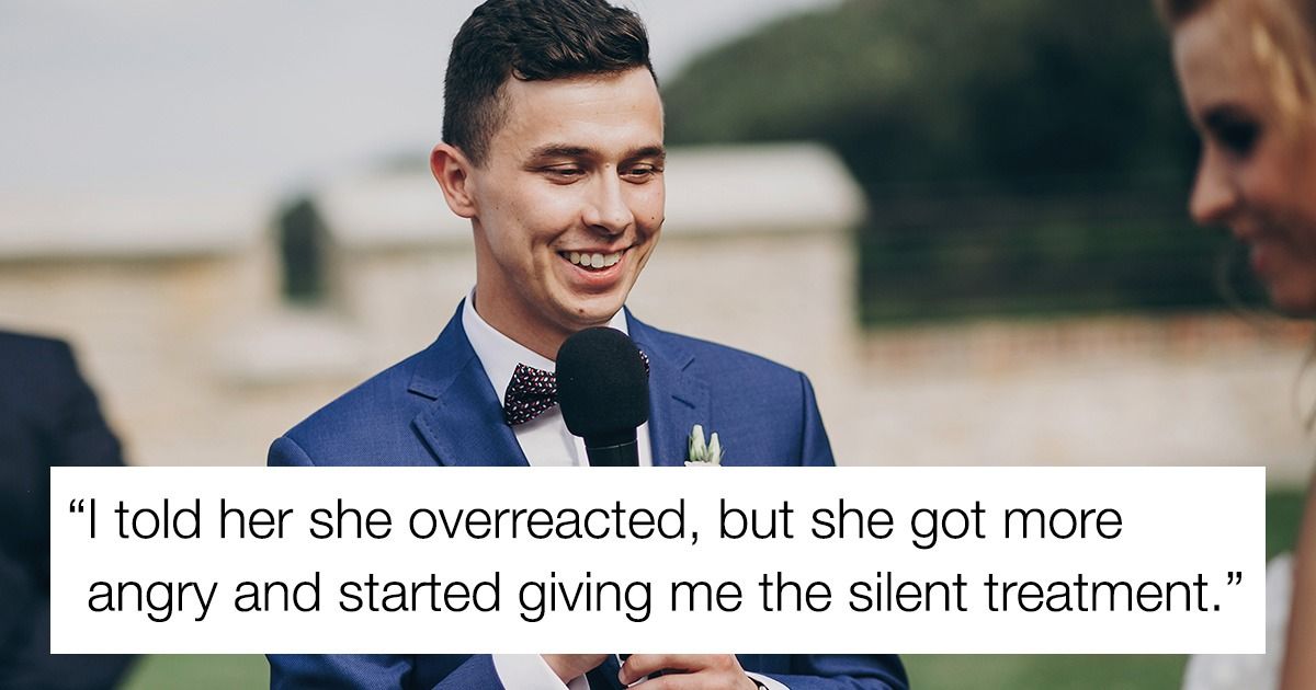 Groom Tells Joke During Wedding Vows; Bride Says, 'You Ruined The ...