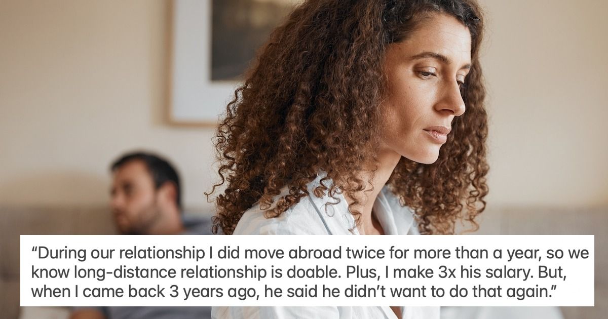 Wife wants to work abroad against husband's wishes; 'why isn't he happy