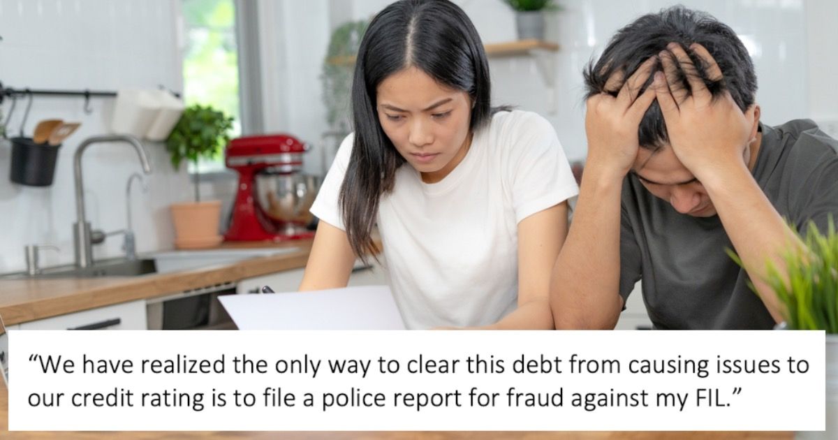 Woman asks husband to file police report against deceased FIL so they