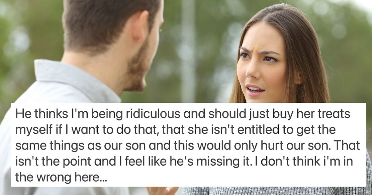 Woman bans ex from bringing their son treats if he doesn't bring ...