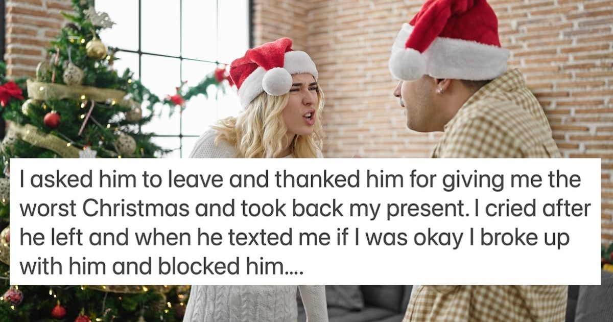 Woman breaks up with boyfriend after he gave her a 'crappy' Christmas ...