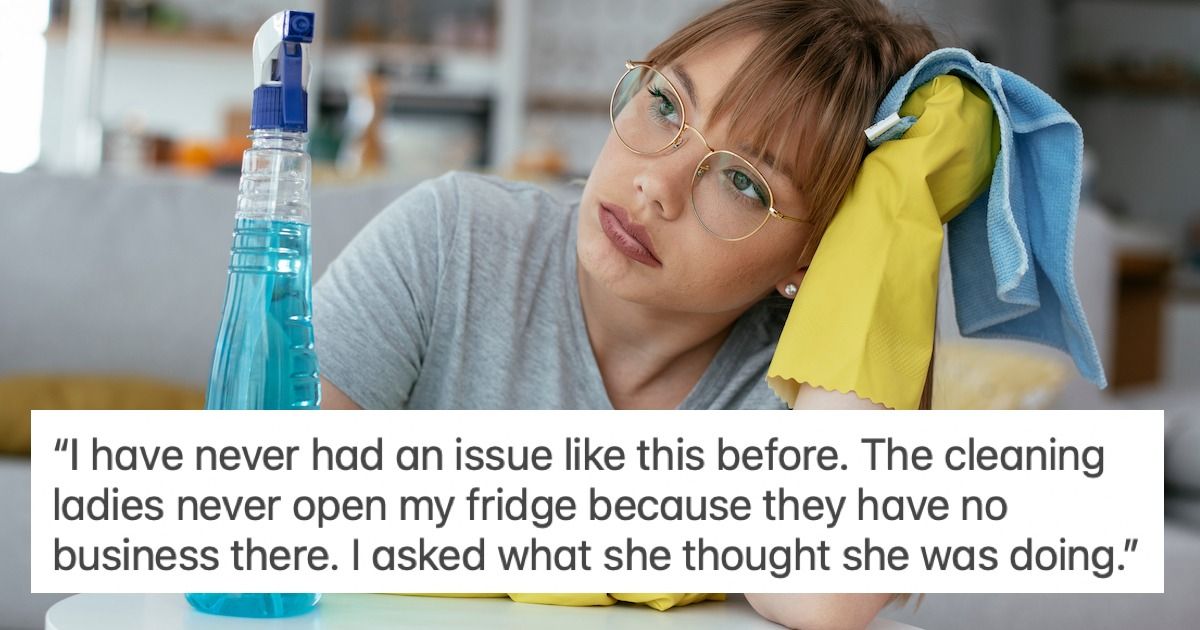 Woman fires cleaning lady for eating her daughter's cake; she says