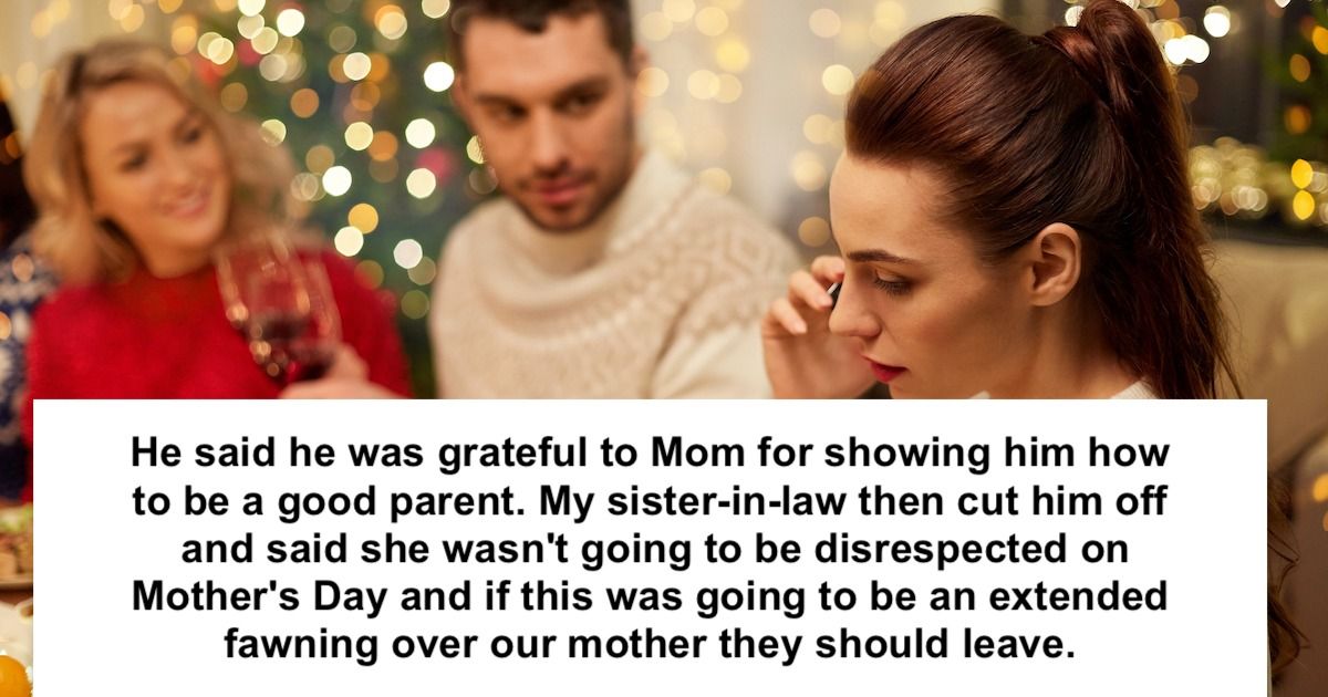 Woman kicks out SIL for 'disrespecting' grandma at Mother's Day family ...