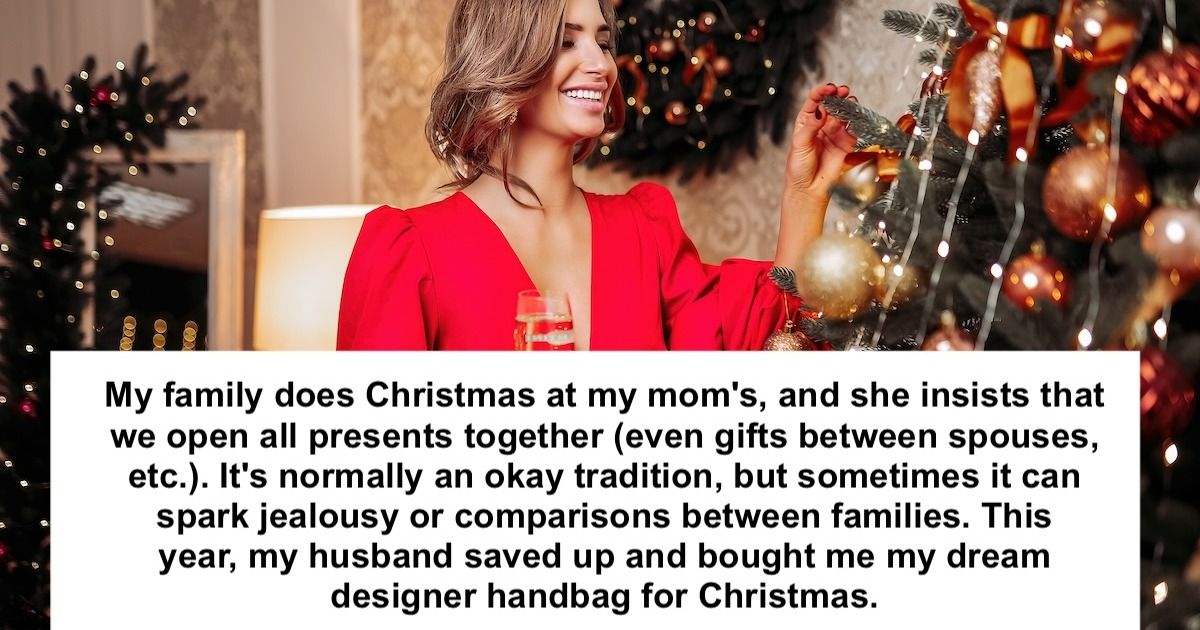 Woman opens 'fake' Christmas gift in front of family to avoid jealousy ...