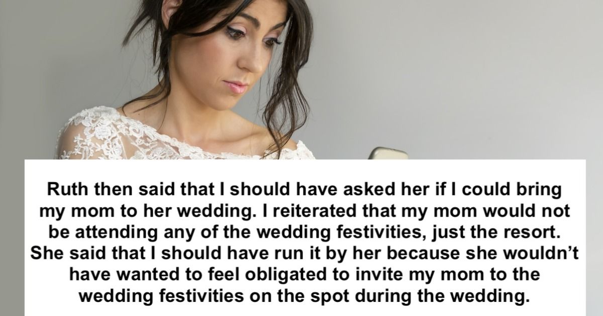 Woman plans to bring mom on vacation during destination wedding, gets ...