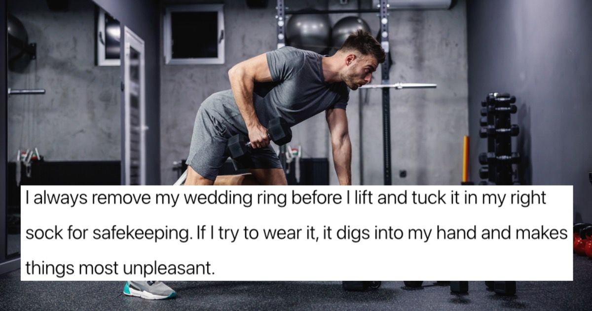 Woman shames and 'attacks' man for taking his wedding ring off around