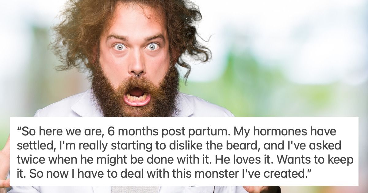 Woman Regrets Asking Husband To Grow Beard While She Was Pregnant Aita Someecards Relationships