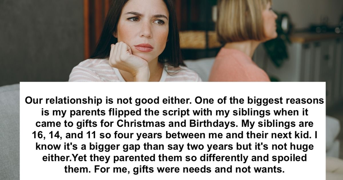 Woman snaps at parents after they ask to borrow money for gifts for ...