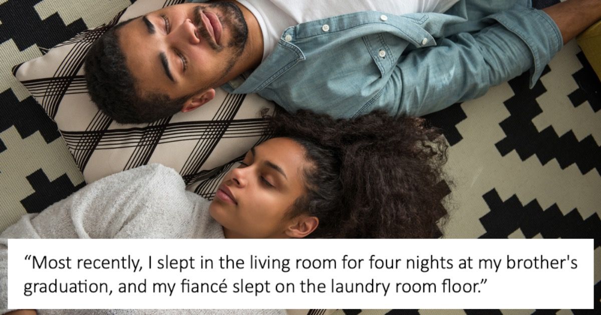 Woman refuses to let adult child and her husband have their own room on
