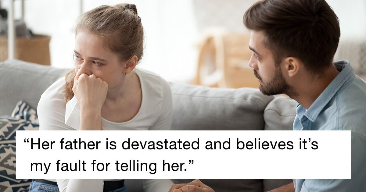 Woman's husband cheats with both her sisters; asks if she was wrong to ...