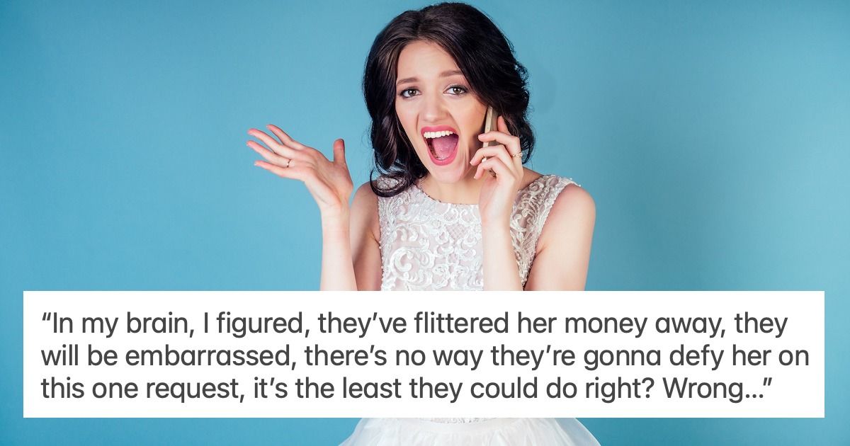 Woman complains 'greedy' sister won't let her bring BF to wedding