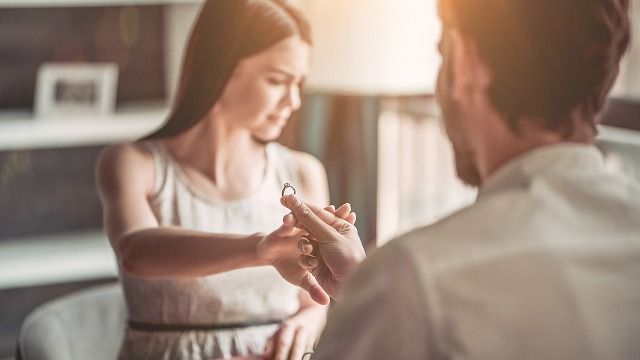 18 women share the reason they said 'no' to a marriage proposal.