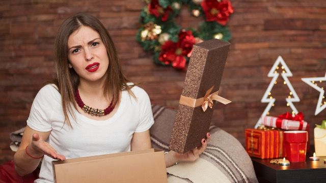 Husband regifts wife's 'special' x-mas present to his sister, family says, 'you idiot.'