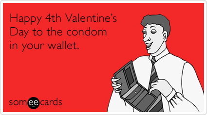 Wallet Condom Sad Funny Ecard | Valentine's Day Ecard