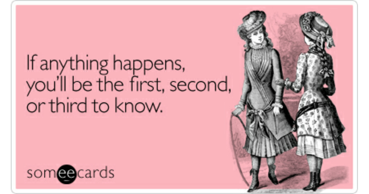 Anything happening. If could happen to you. If anything happens i Love you.