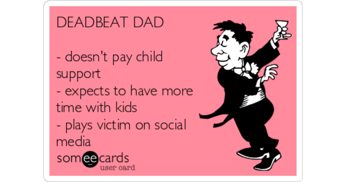 child support for dads