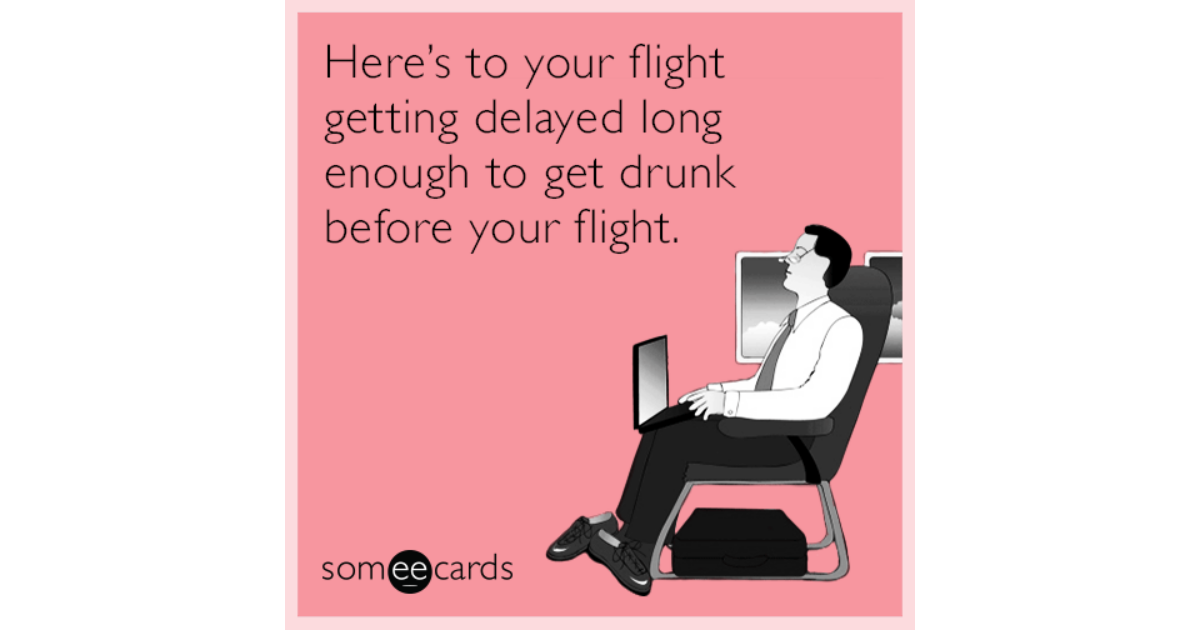 travel delay meme