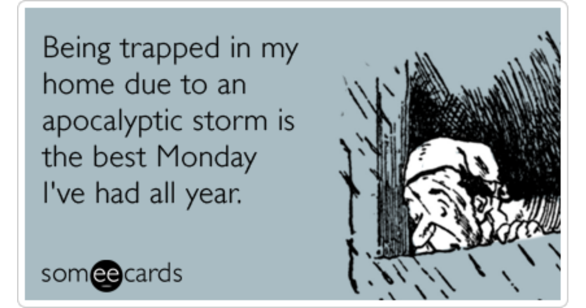 Well on monday we. Jokes about Monday.