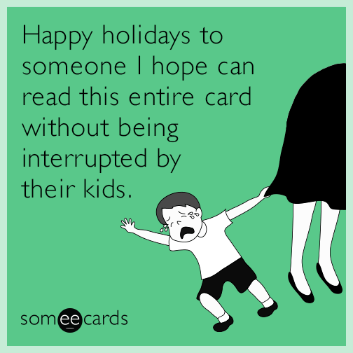 happy holidays ecard funny