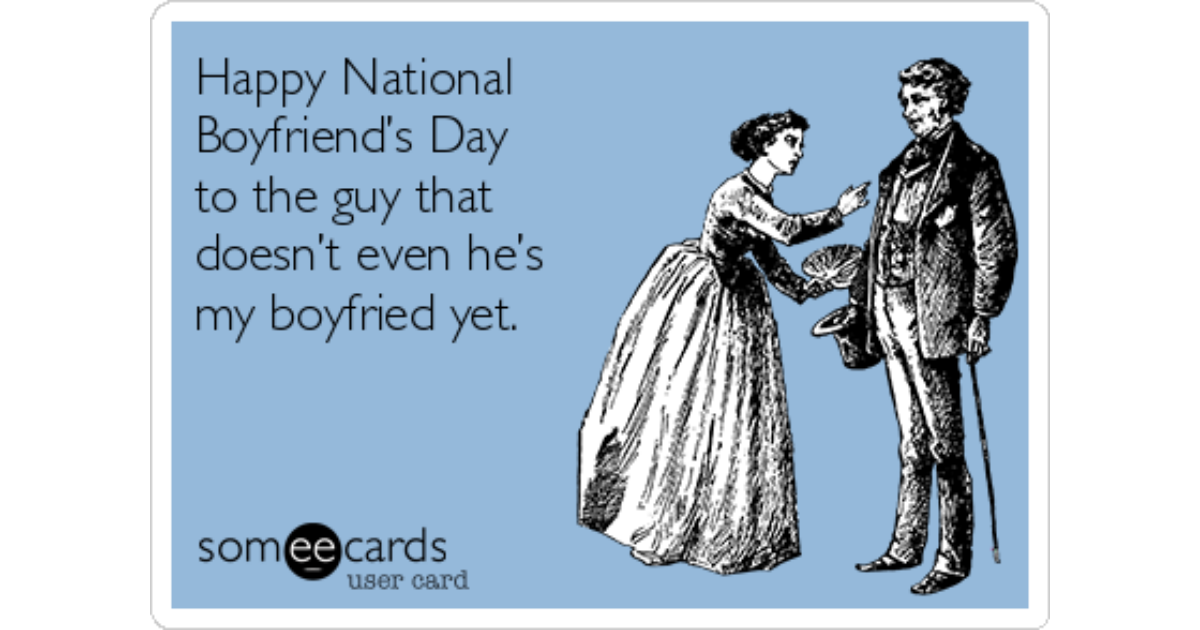 Boyfriends day national When is