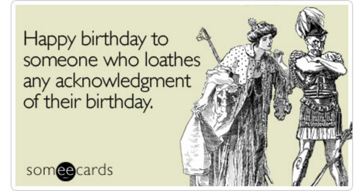 Funny Happy Birthday Ecard.