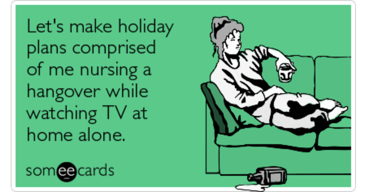 Making holiday plans. Nursing a Hangover lova is. Nursing a Hangover Love is.