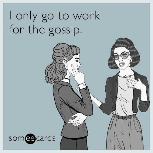 Office Gossip Meme Captions Beautiful