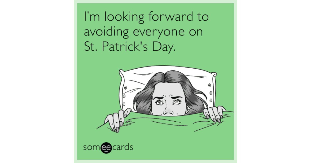 how to promote st patricks day while avoiding drunk people