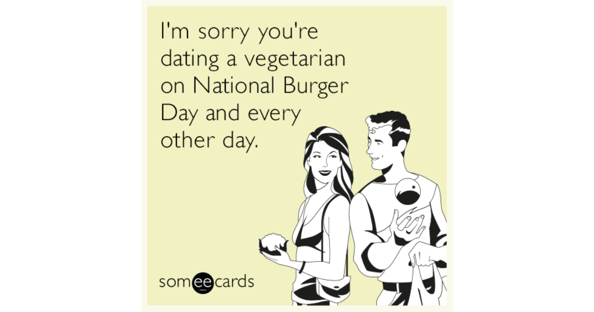 reddit dating a vegetarian
