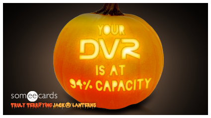 Truly Terrifying Jack O' Lantern: DVR full.