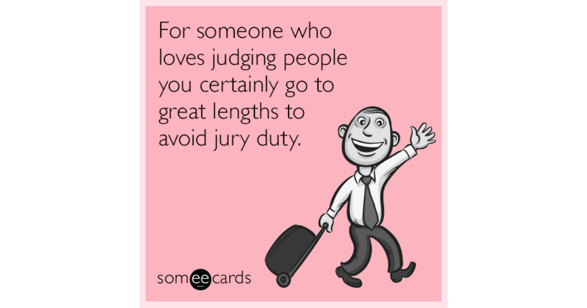 jury duty jokes