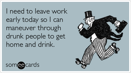 someecards drinking work