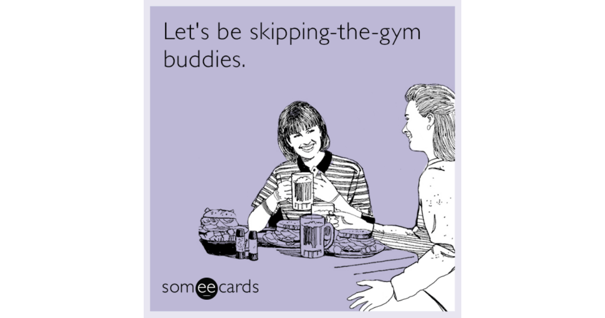  Funny Workout Ecards for Build Muscle
