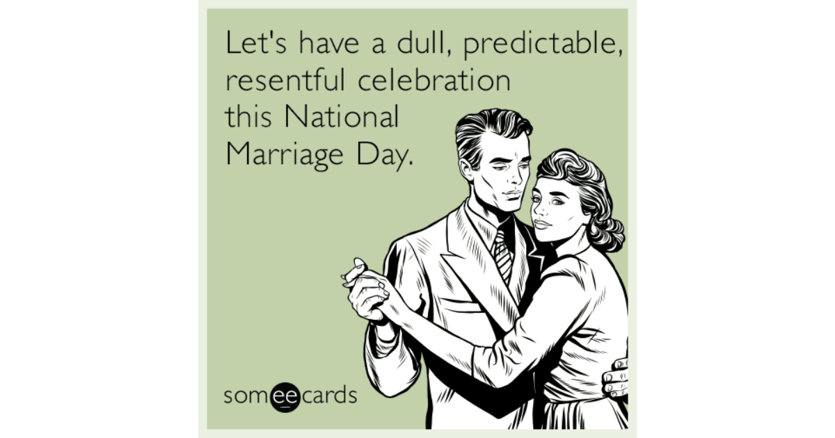 Let's have a dull, predictable, resentful celebration this National