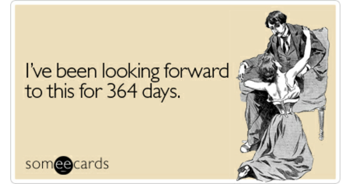 And i have nothing ahead of me. Ecard. I've been looking forward to this.