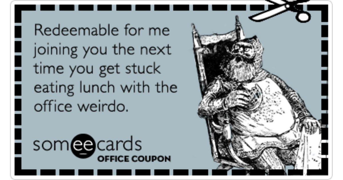 funny office coupons
